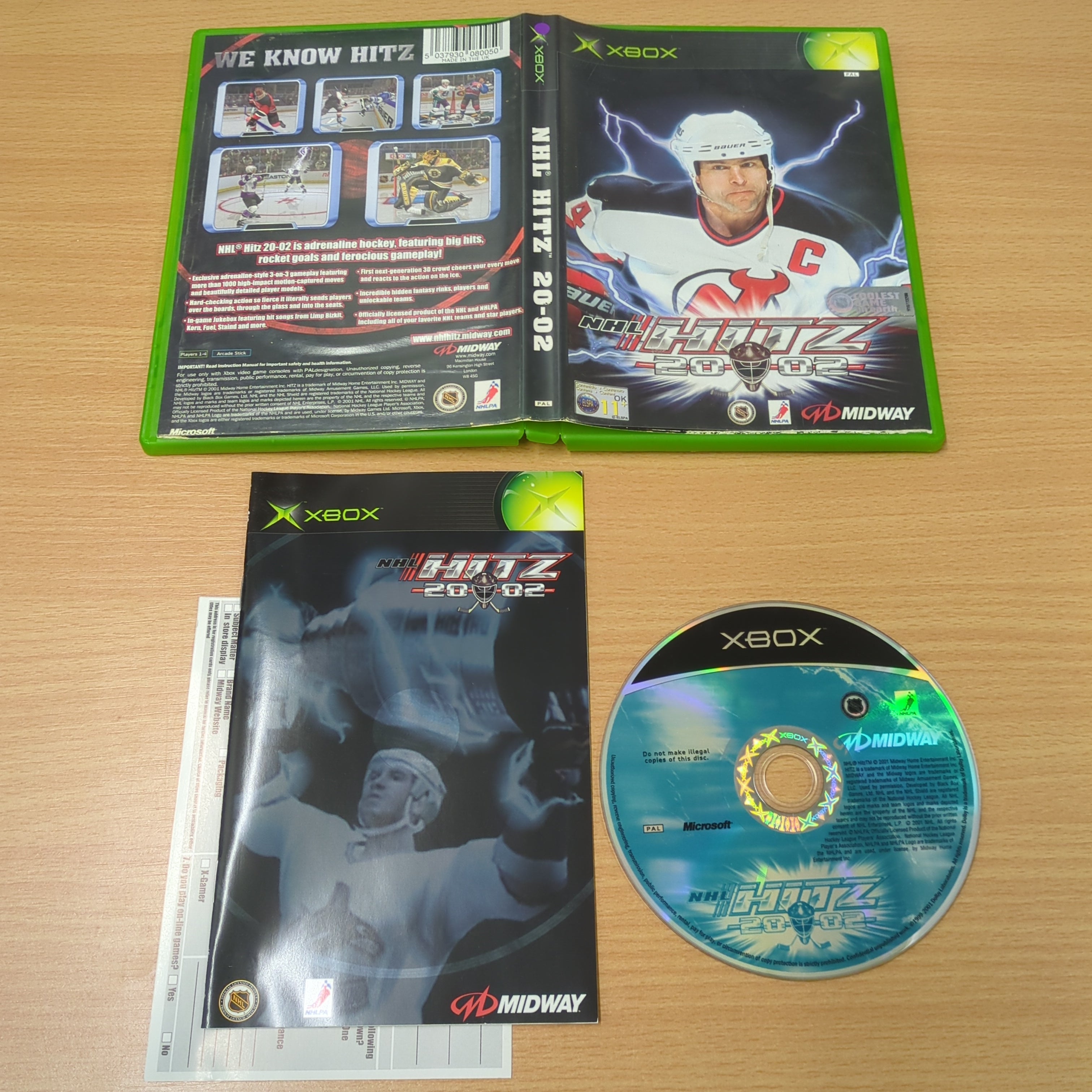 NHL Hitz 20-02 original Xbox NHL Hitz 20-02 original Xbox